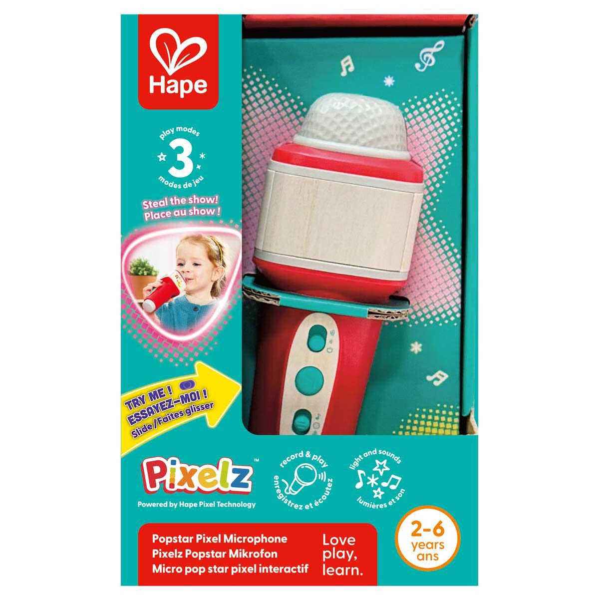 Popstar Pixel Microphone