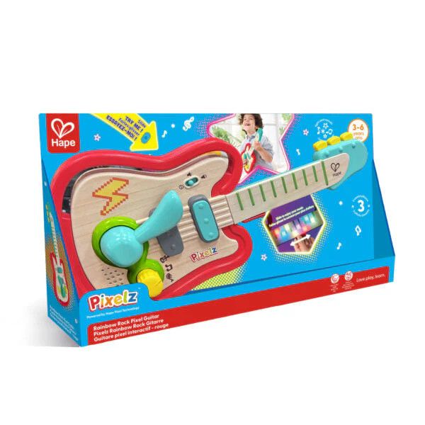 Rainbow Rock Pixel Guitar