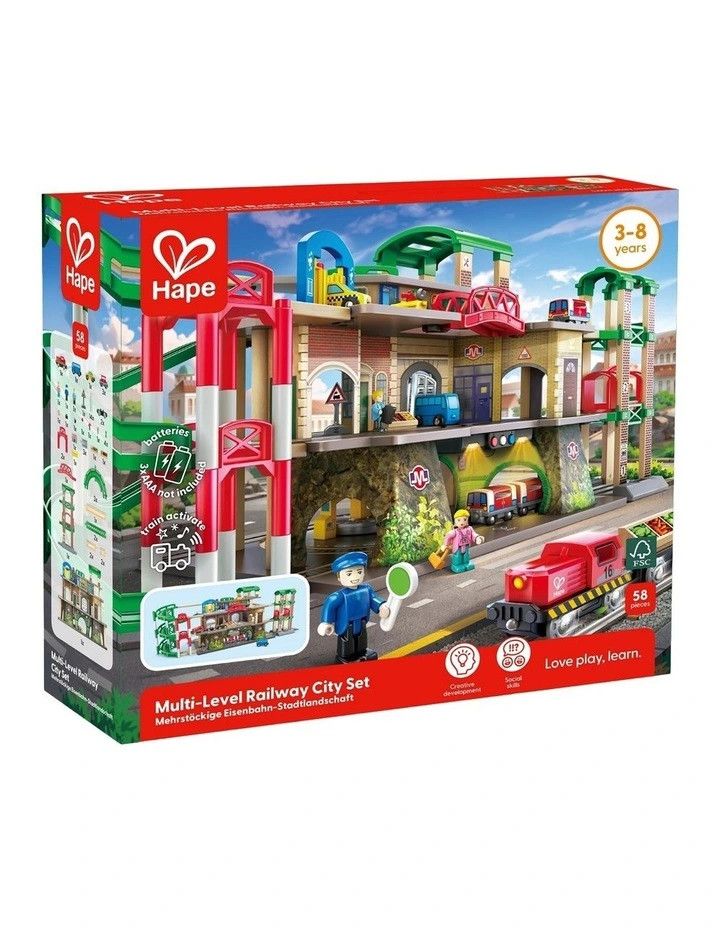 Multi-Level Railway City Set