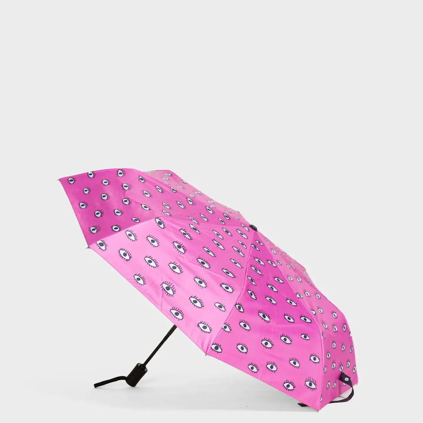 Fuchsia Umbrella - All Over Eyes Design