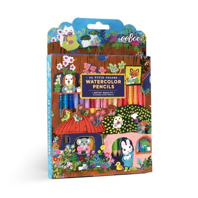 Yumi's Mushrooms Watercolor Pencils