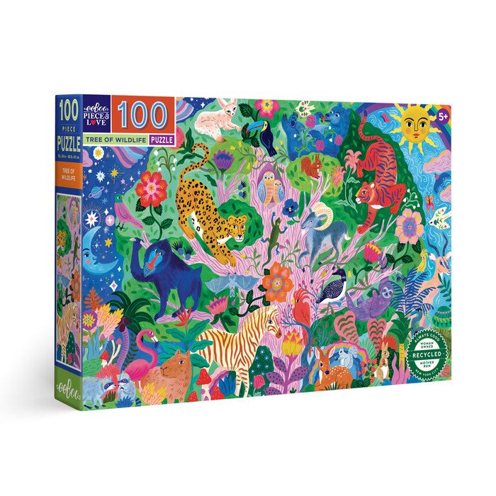 Tree of Wildlife 100pc Puzzle