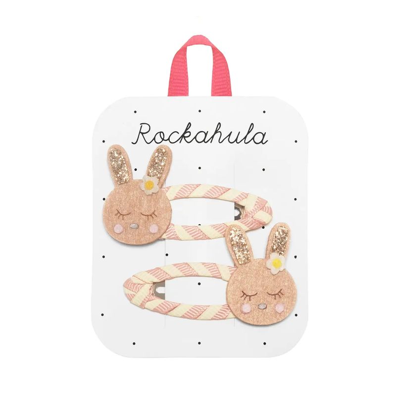 Stripy Bunny Clips