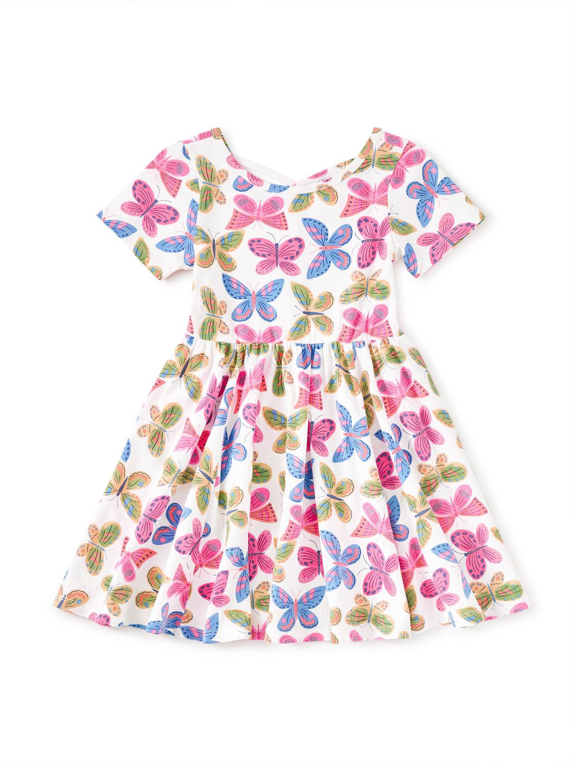 Short Sleeve Ballet Dress Flutter Fiesta