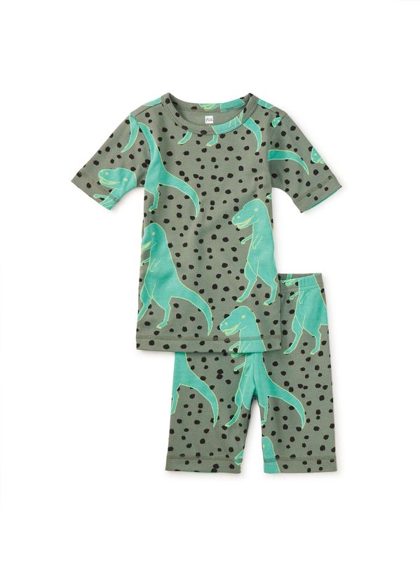 In Your Dreams Pajama Set Electric Dino