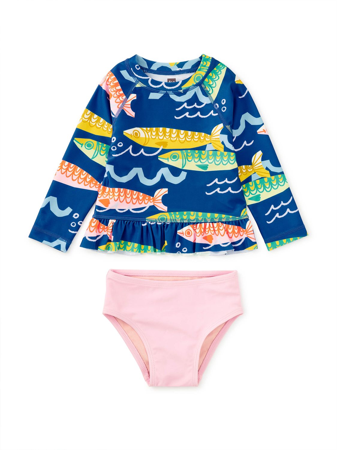 Rash Guard Baby Swim Set Sardinas Del Mar