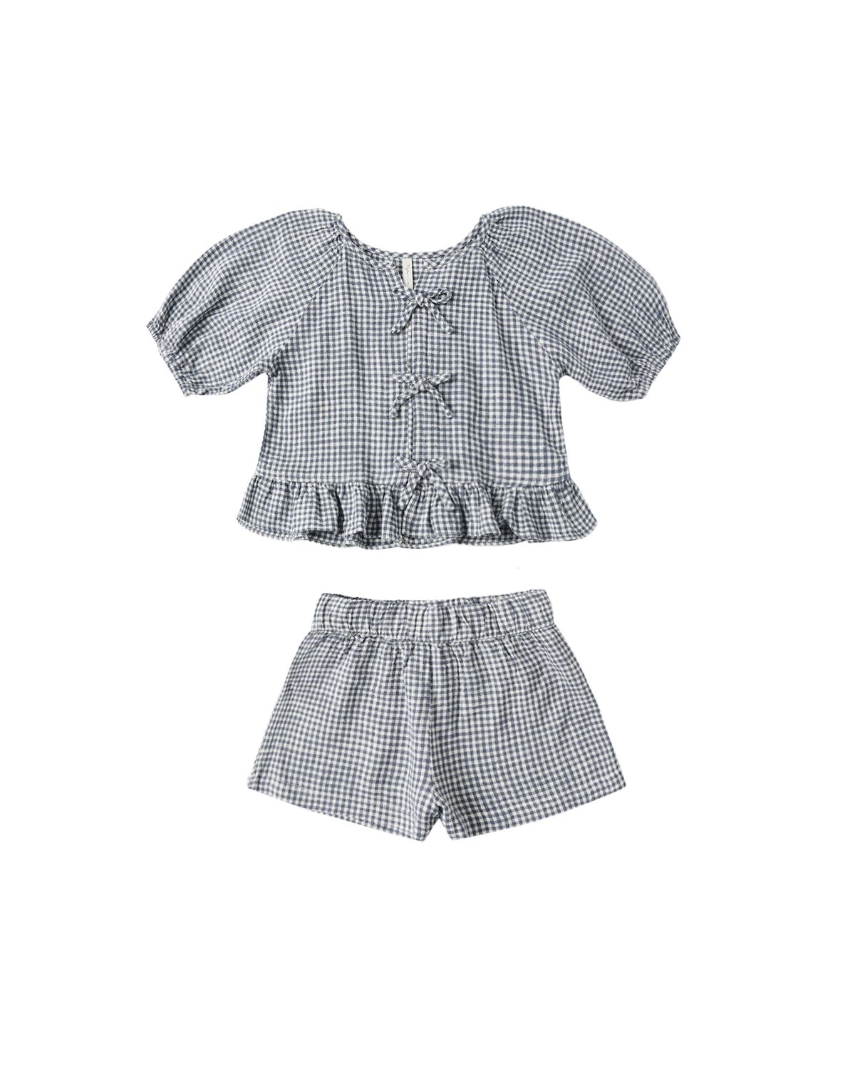 Juniper Set Marine Gingham