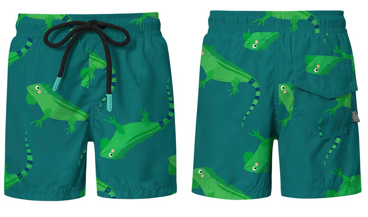 Swim Shorts Iguana Juana
