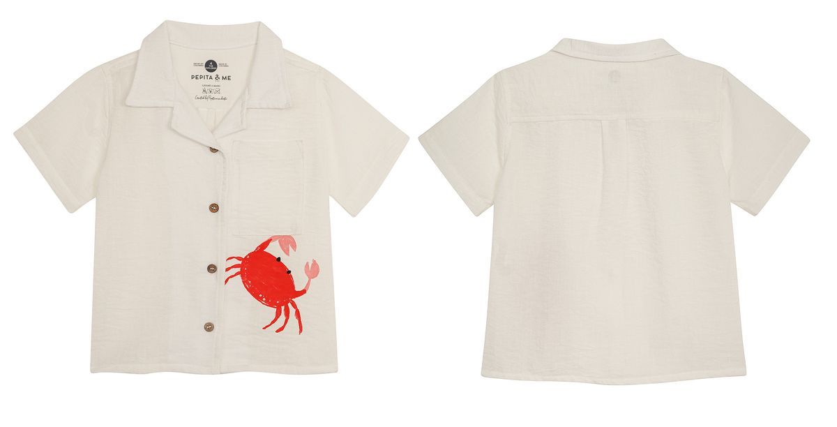 Girl Guayabera Cayo Cangrejo