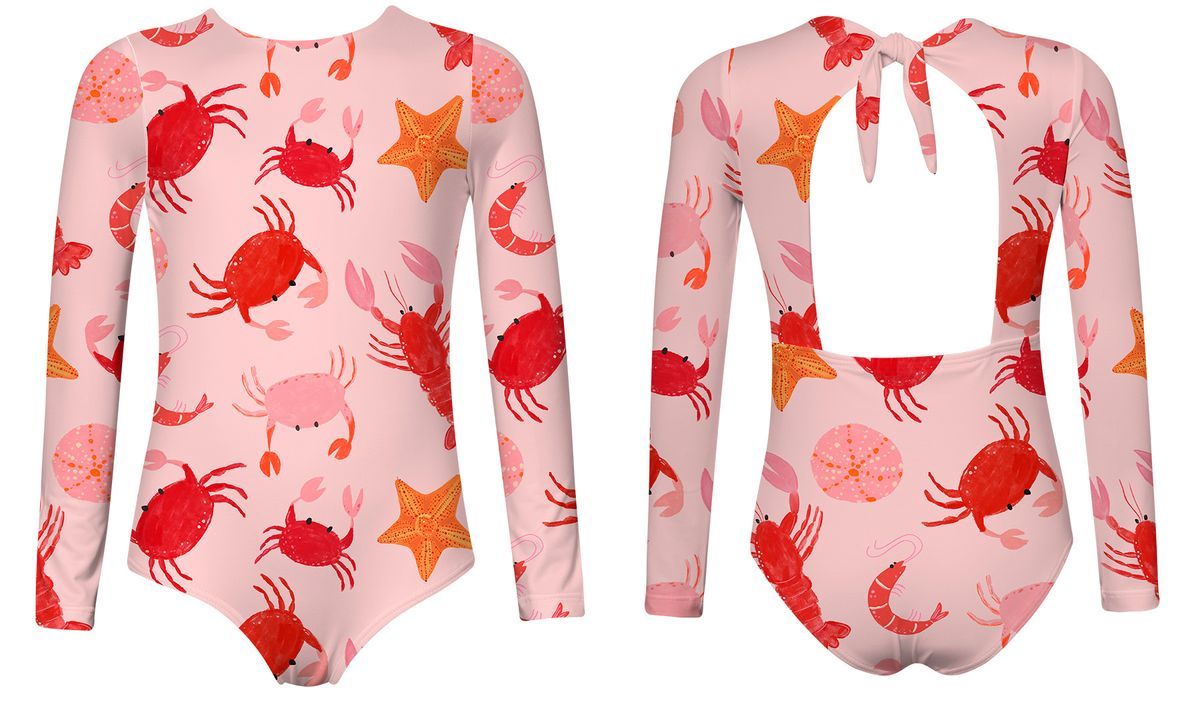 Sun Long Sleeve Suit Crustaceos