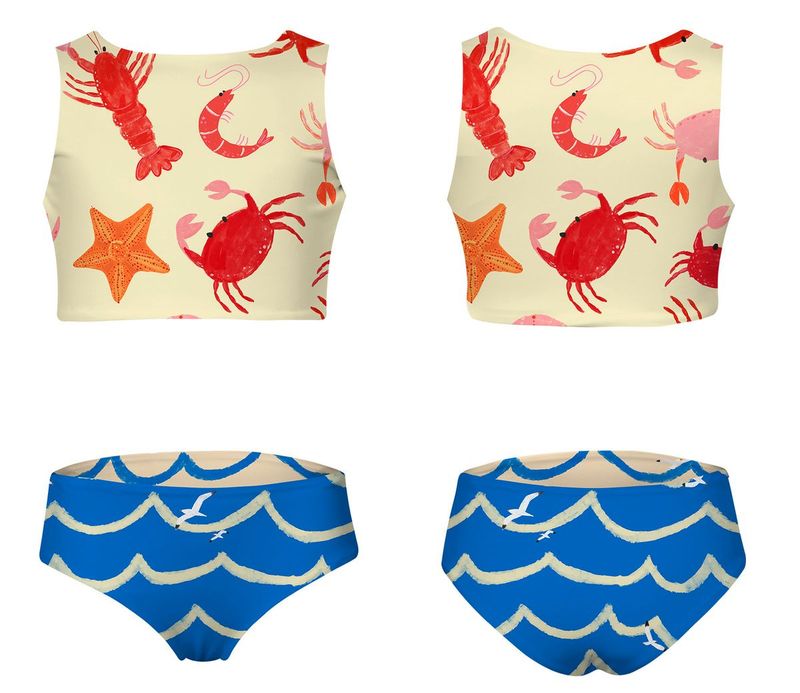 Pool Bikini Crustaceos Arena