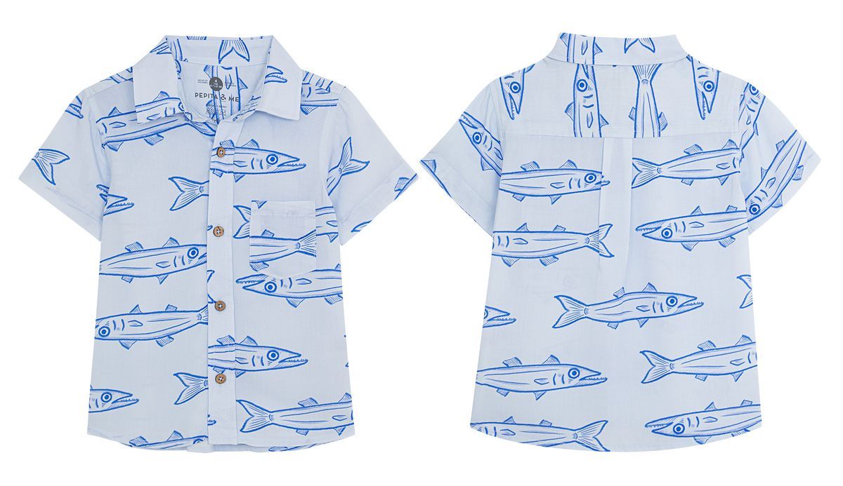 Guayabera Barracuda Agua