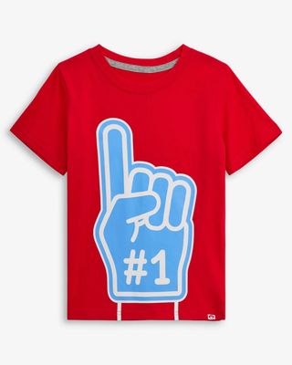 Graphic Short Sleeve Tee #1 Fan True Red