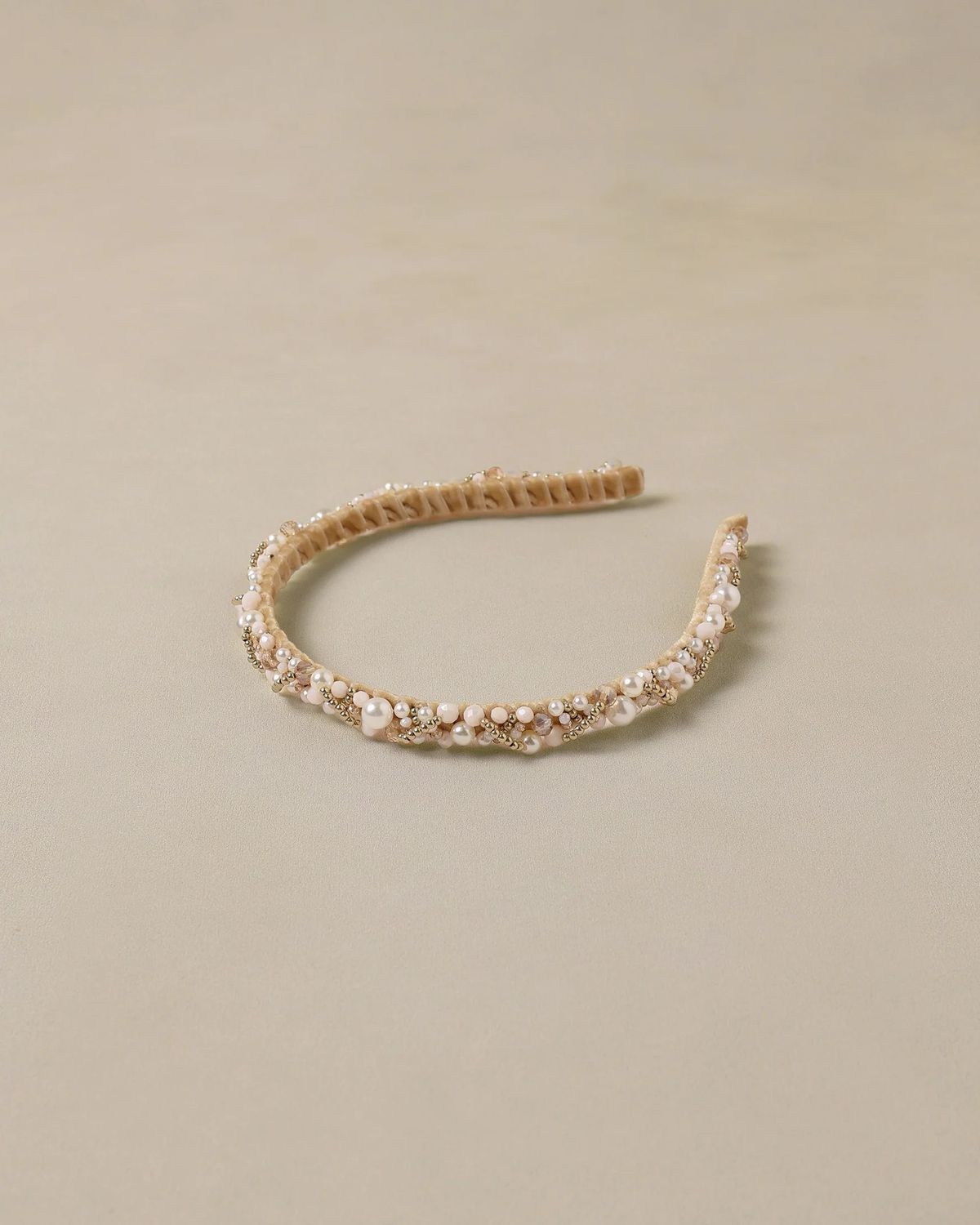 Pearl Headband Ivory