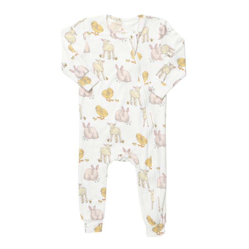 Bamboo Romper Easter Friends