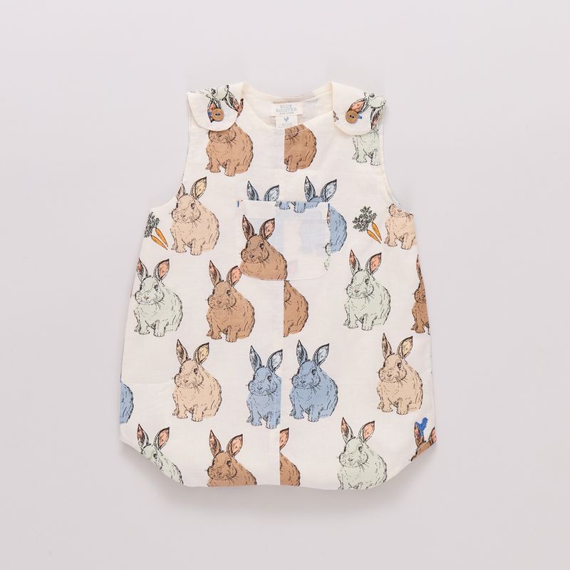 Noah Jumper Blue Vintage Bunnies