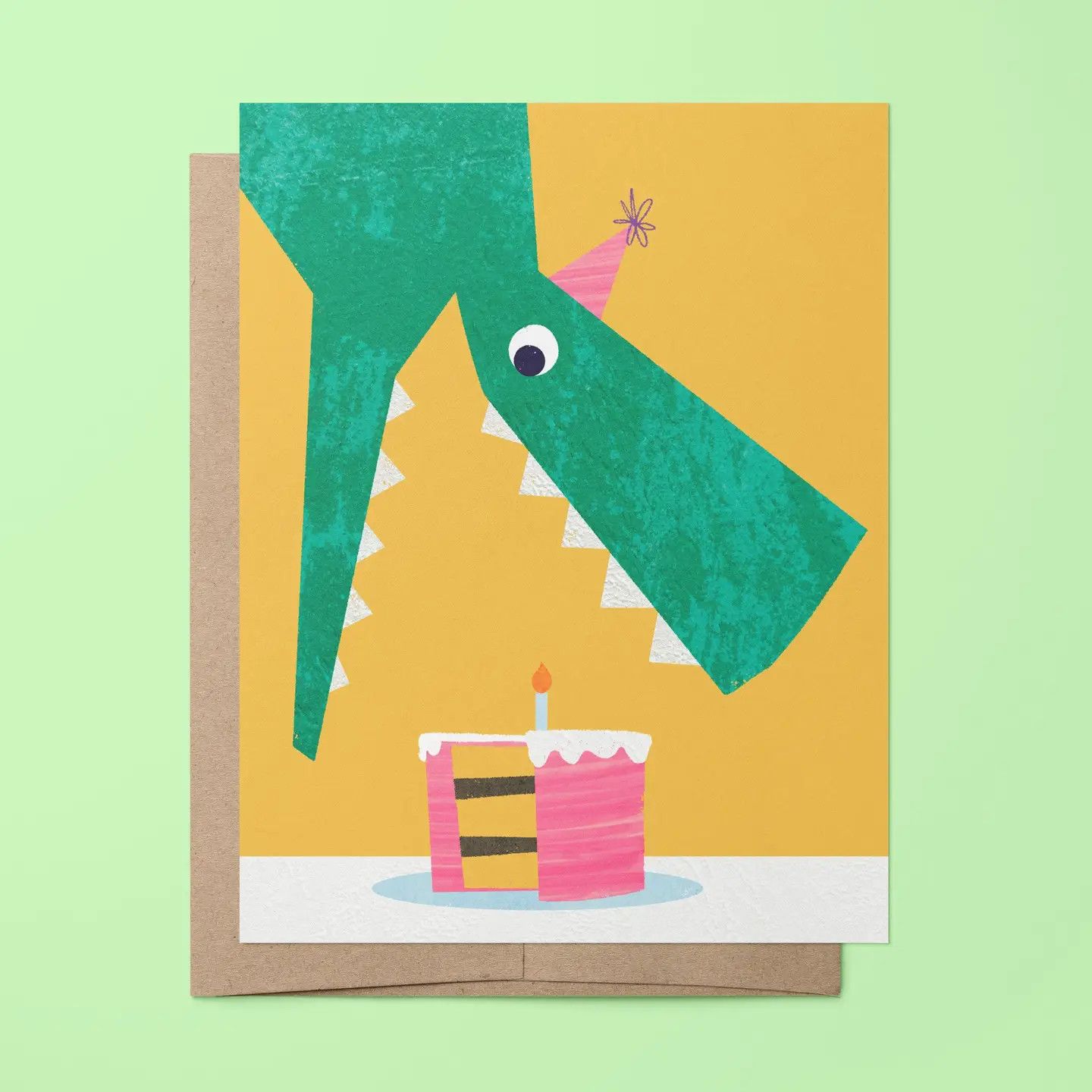 Dinobite Birthday Card