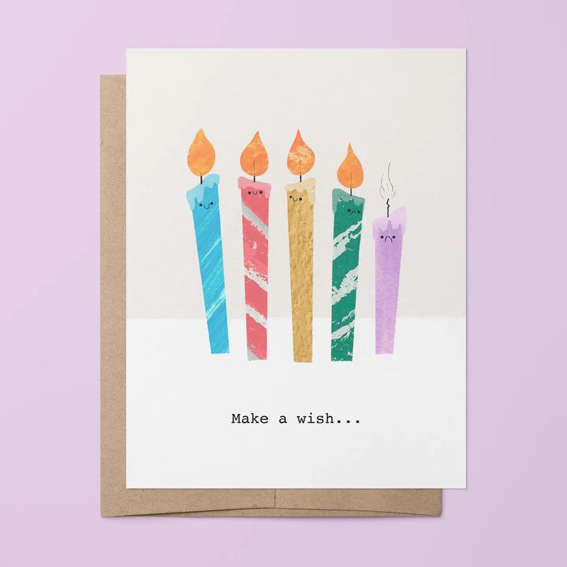 Make a Wish Birthday Card