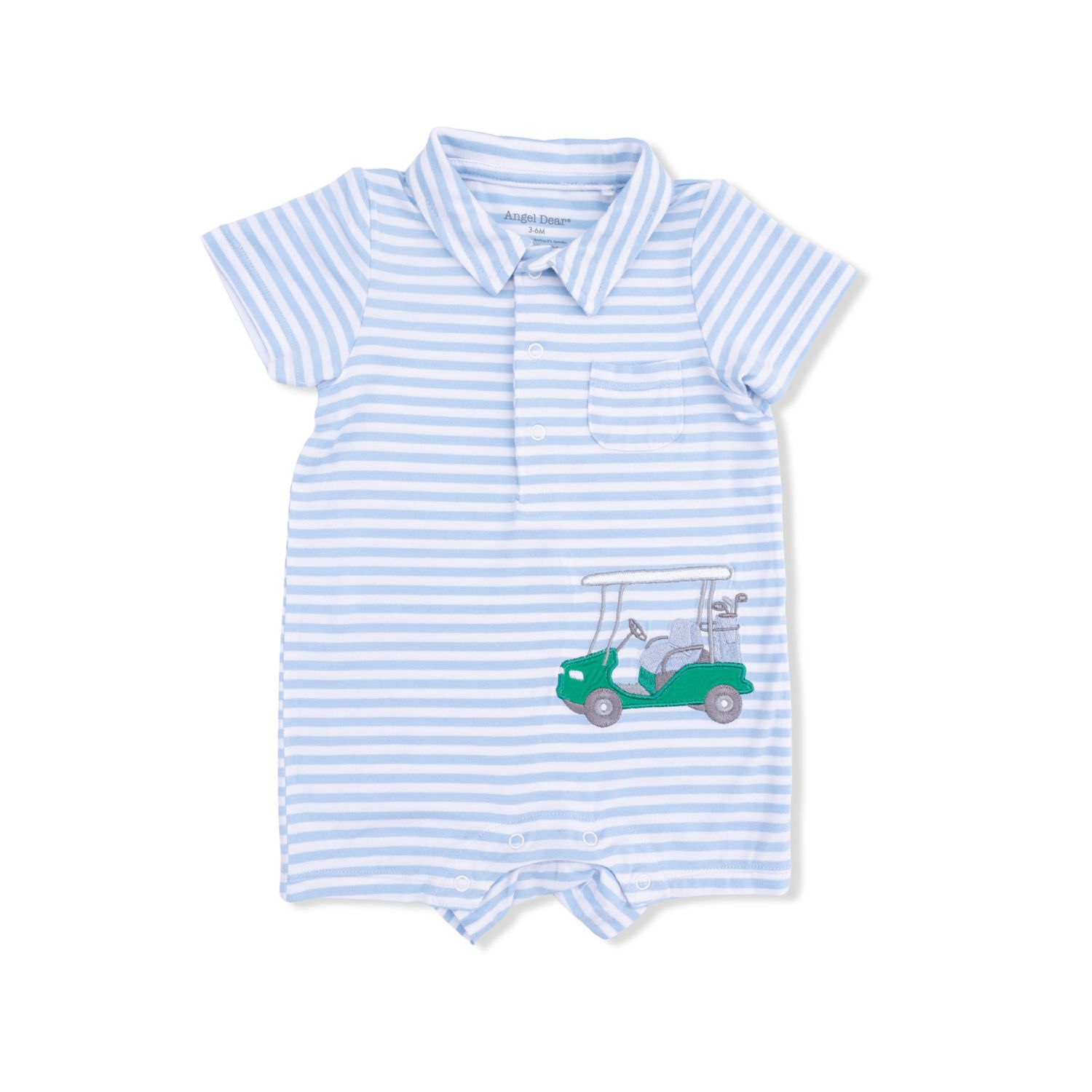 Polo Shortie Striped Golf