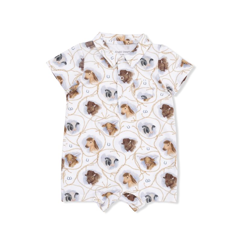 Polo Shortie Farm Animals Rope Cameos