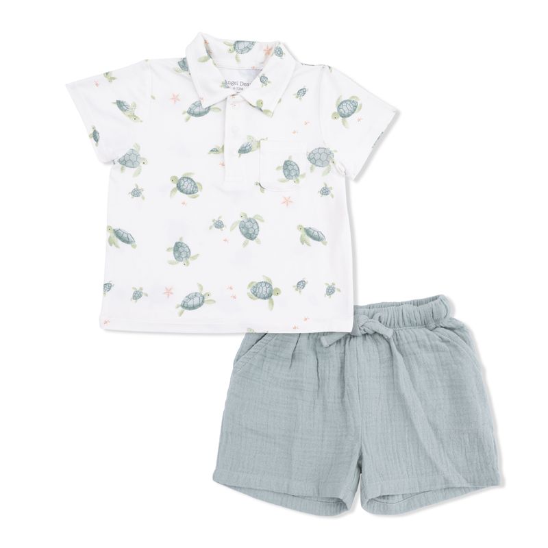 Polo &amp; Shorts Sea Turtles