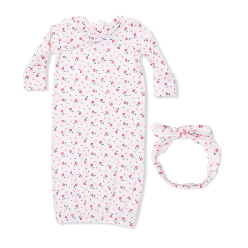 Kimono Gown &amp; Knot Headband Joli Rosette