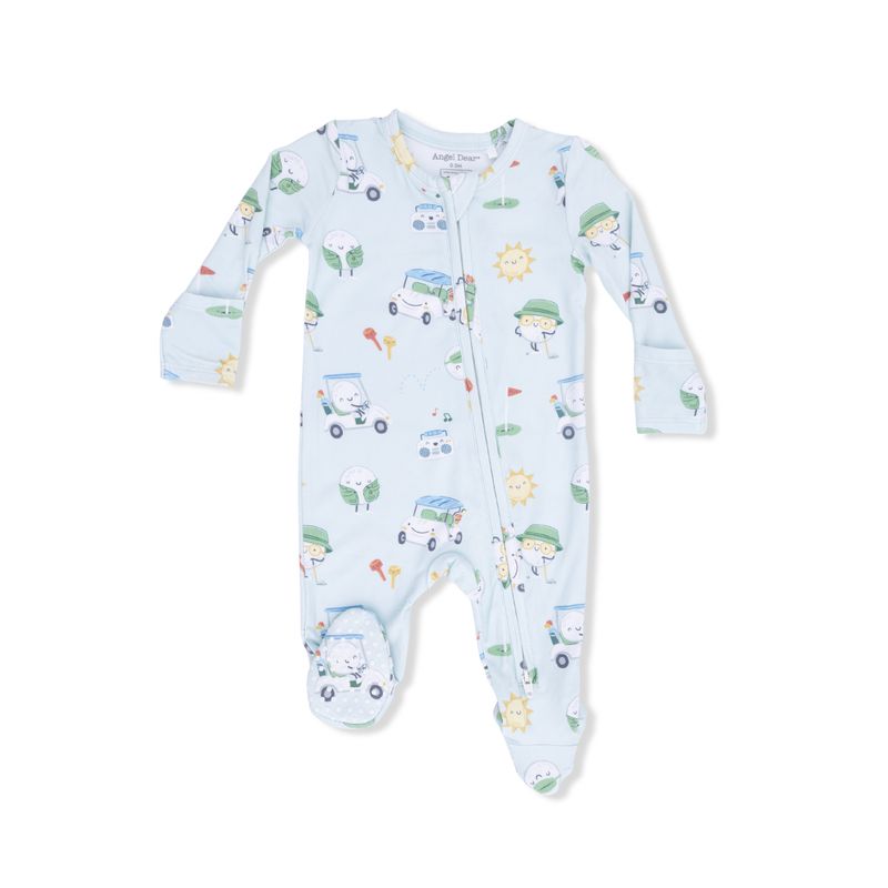 2-Way Zipper Footie Golf Pros