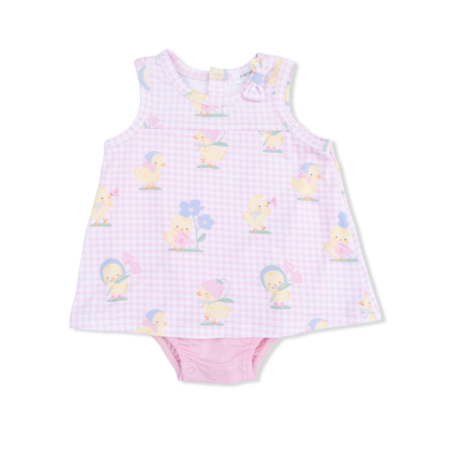 A-Line Bodysuit Dress Vintage Spring Ducklings