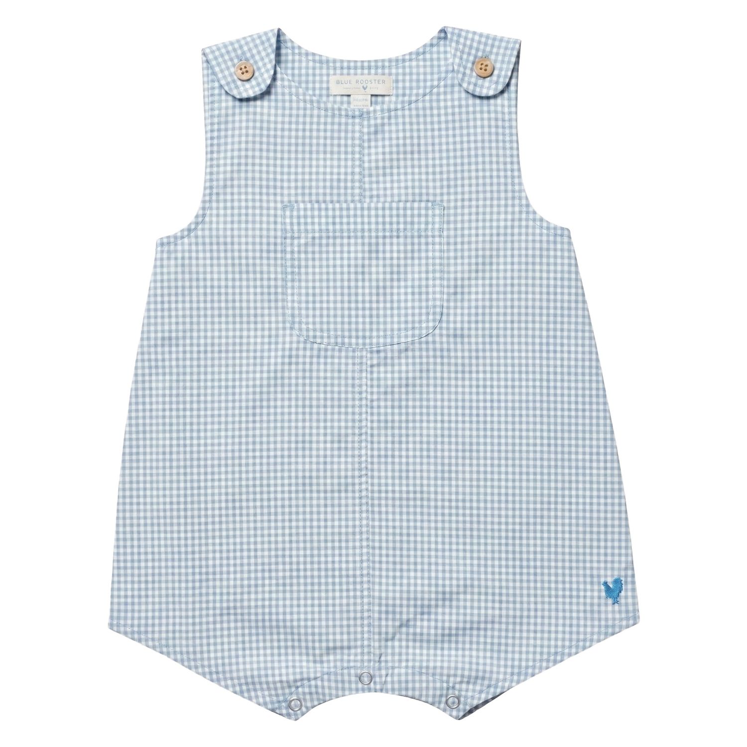Noah Jumper Light Blue Gingham