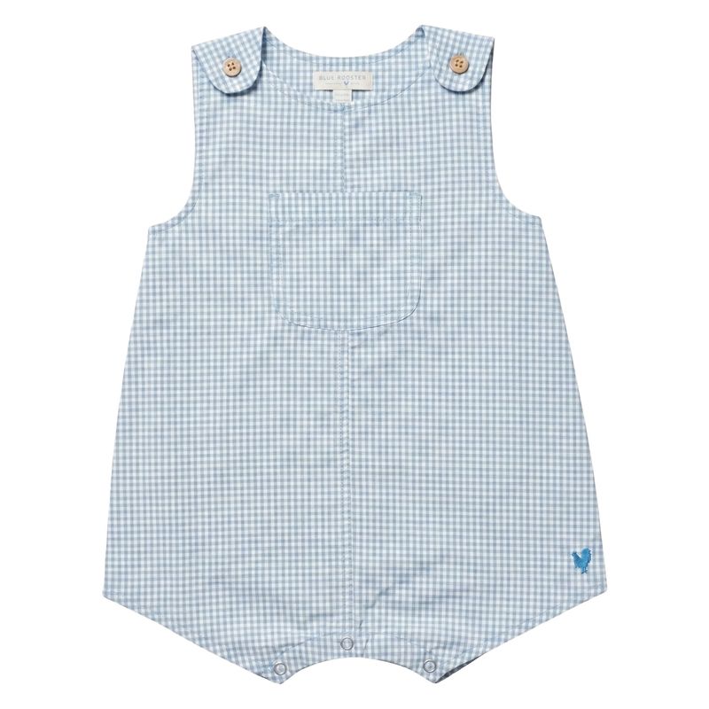 Noah Jumper Light Blue Gingham