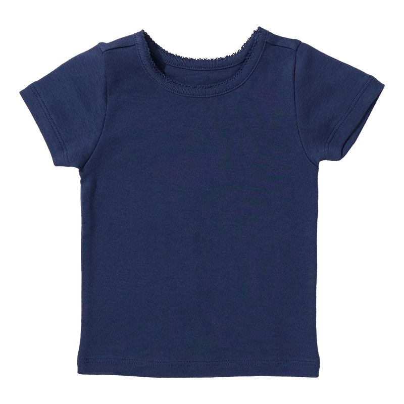 Seesaw Short Sleeve Rib T-Shirt Navy