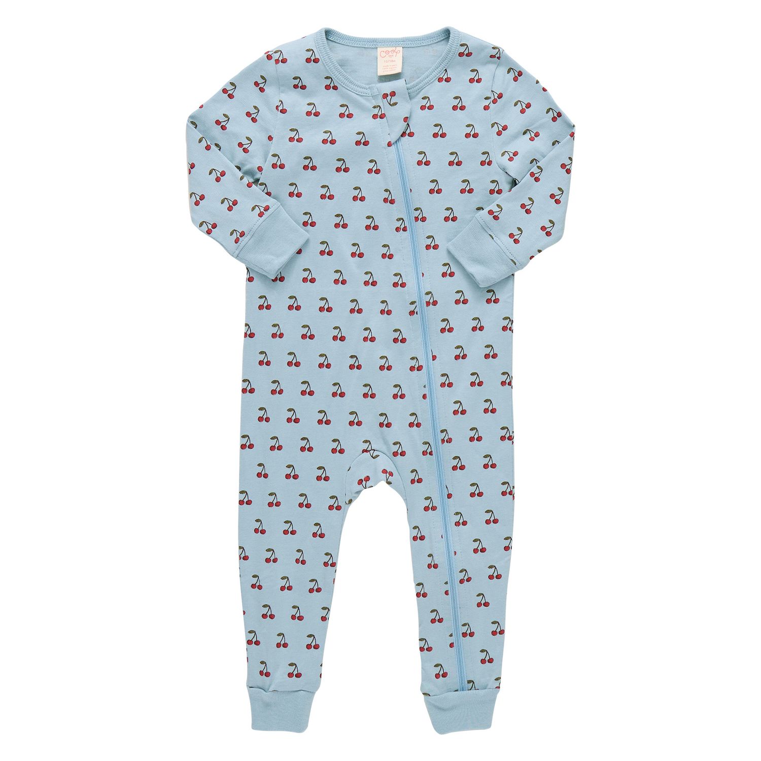 Zip Romper Cherries