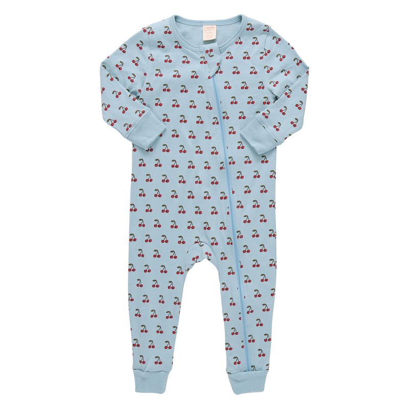 Zip Romper Cherries