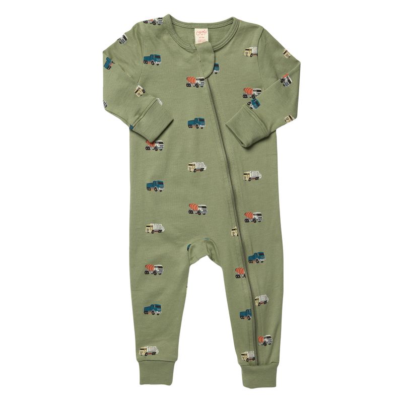 Zip Romper Trucks