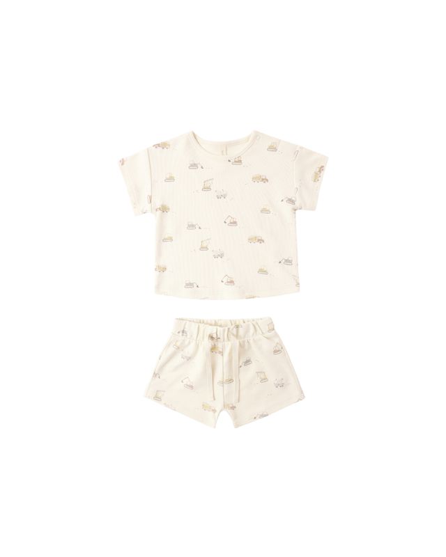 Frankie Set Construction Trucks