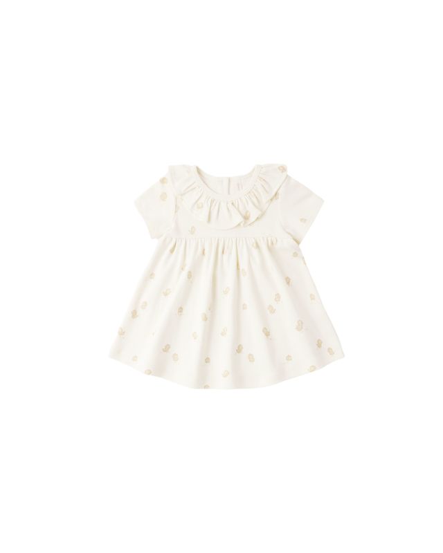 Ruffle Collar Jersey Dress Chicks