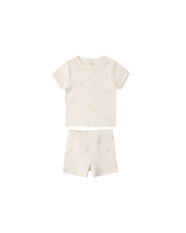 Summer Pajama Set Bunnies