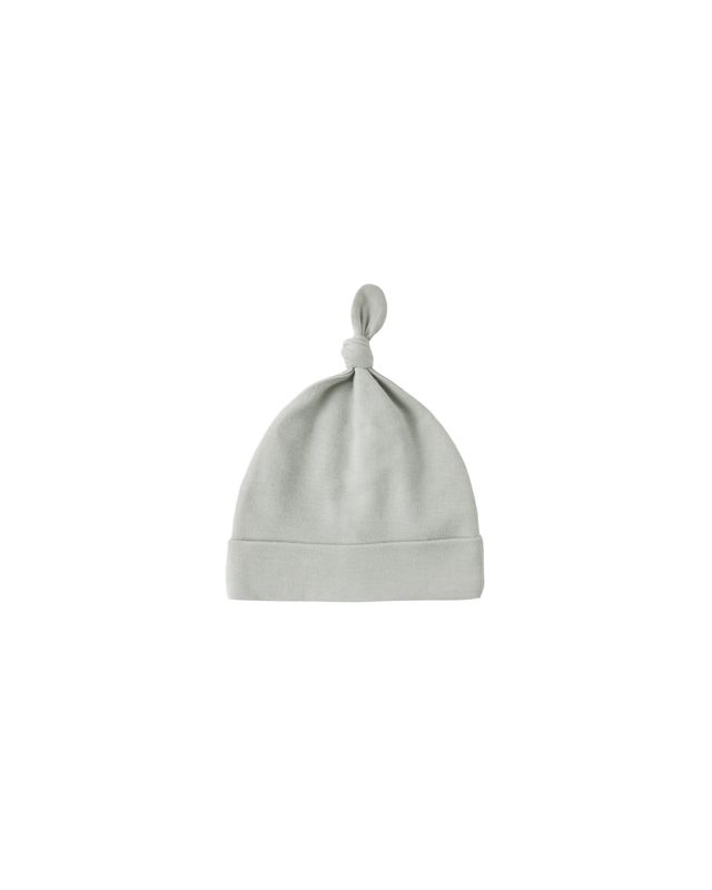 Knotted Baby Hat Sage