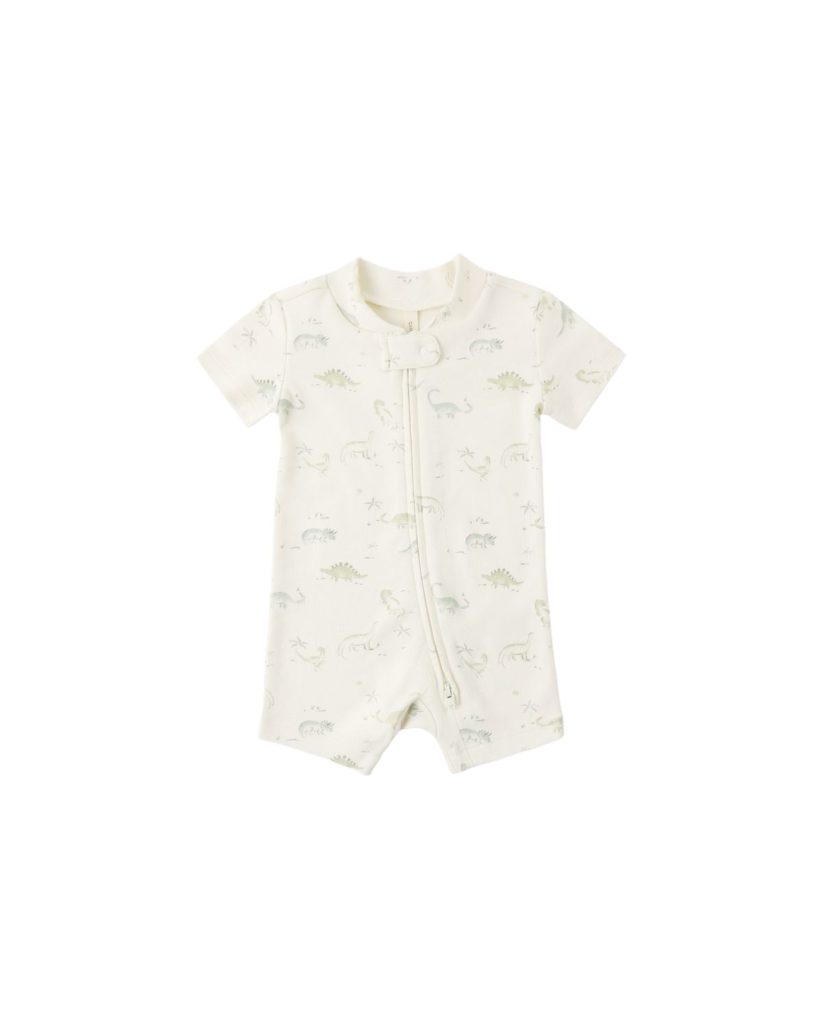 Zip Short Sleeve Sleeper Dinosaur