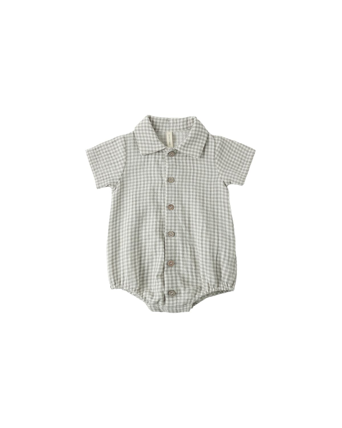 Matteo Romper Sage Gingham