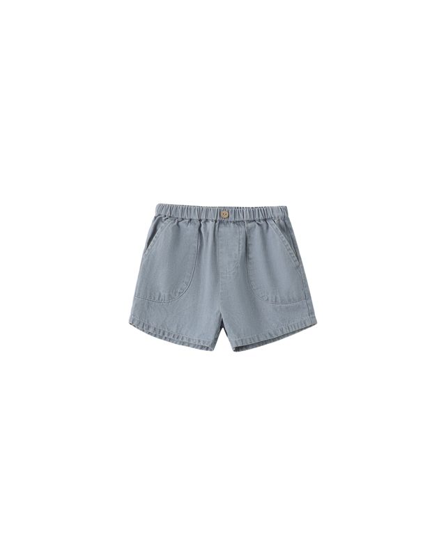 Utility Short Chambray