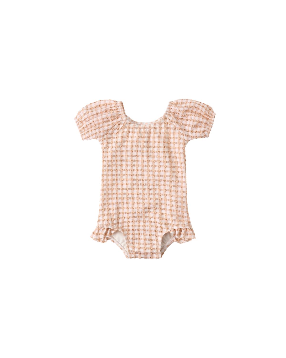 Catalina One-Piece Melon Check