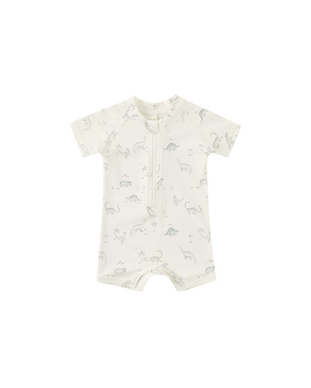 Zip Rashguard One-Piece Dinosaur