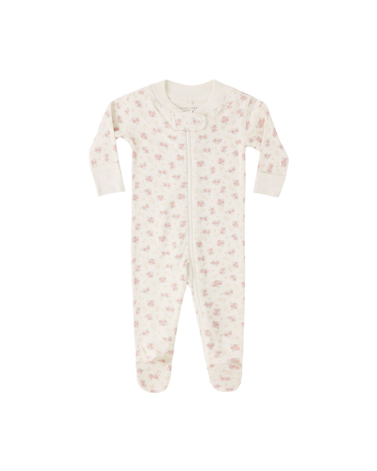 Zip Long Sleeve Sleeper Footie Flower Field