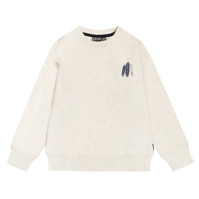 Seashore Sweatshirt Off-White Melange