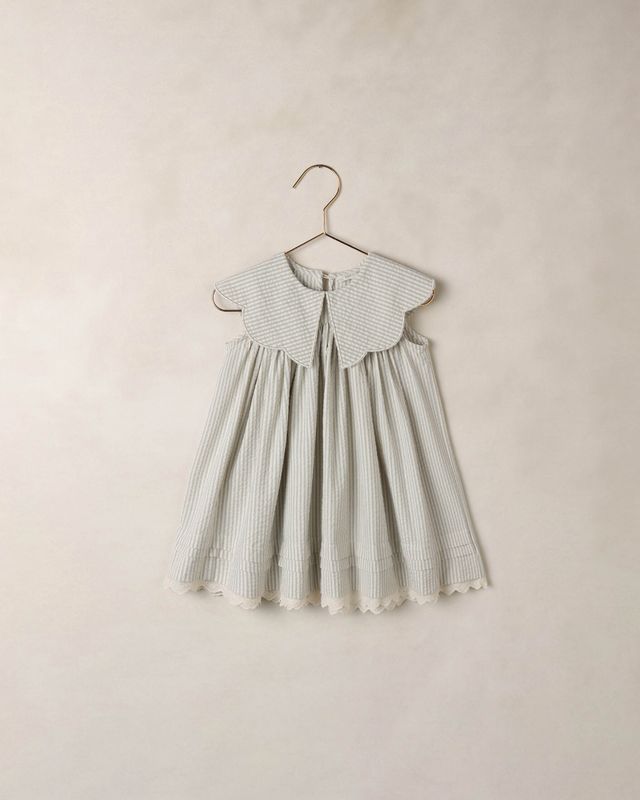 Florence Dress Sky Stripe