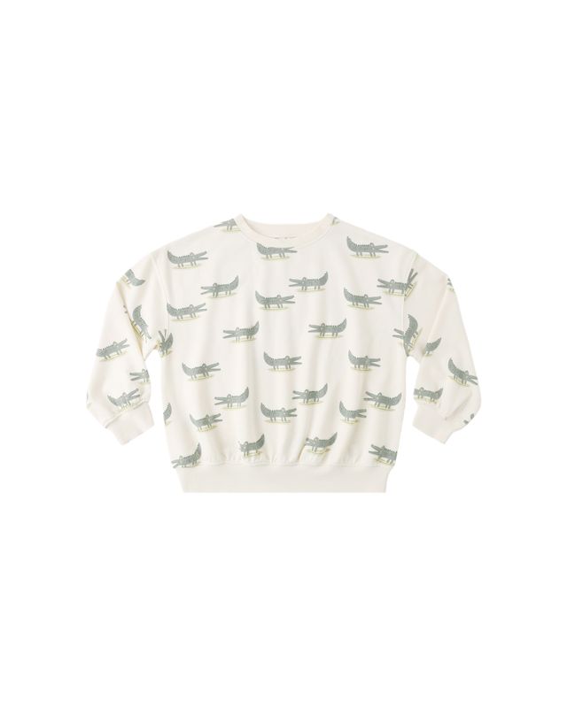 Relaxed Sweatshirt Alligators