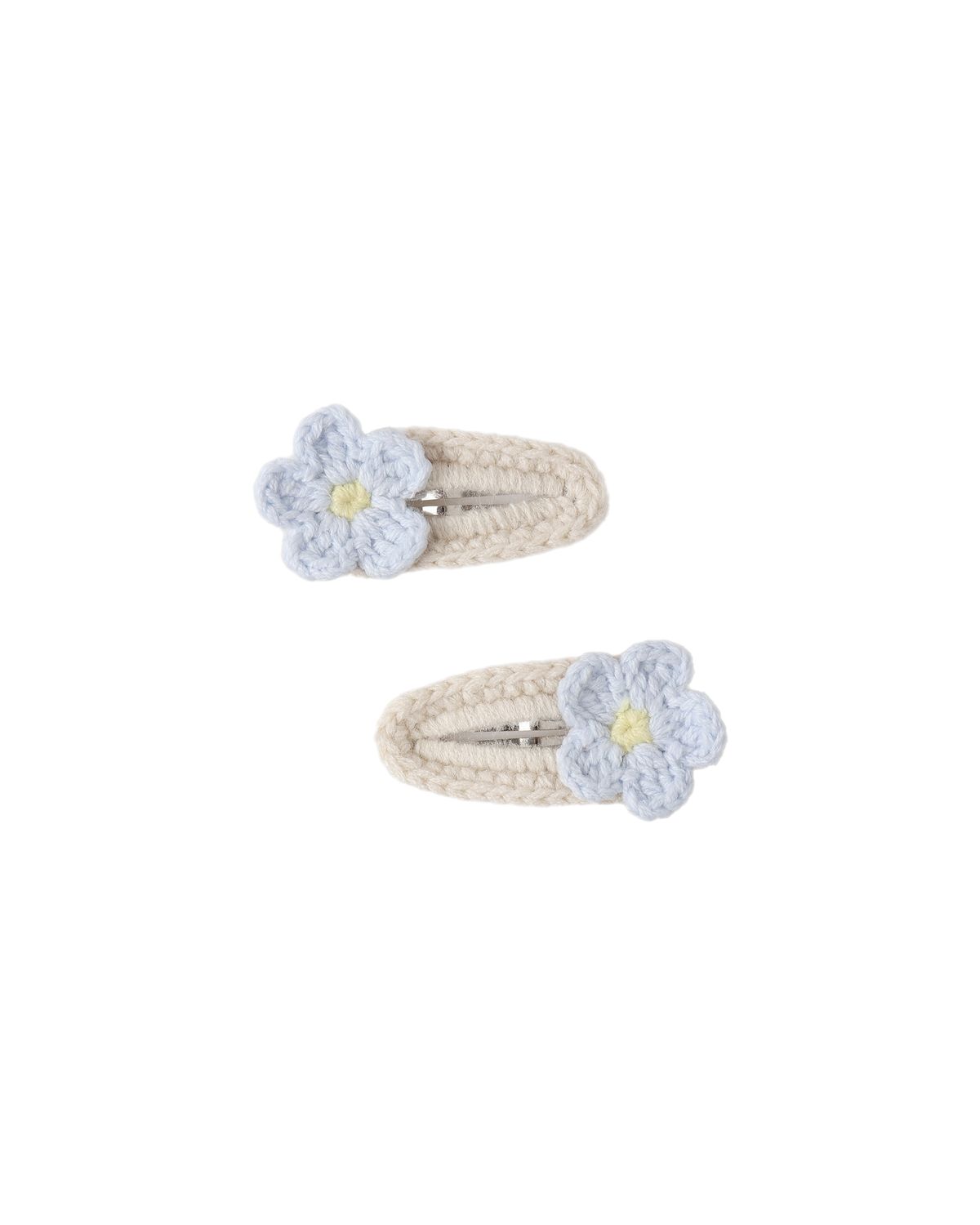 Crochet Clip Set Natural