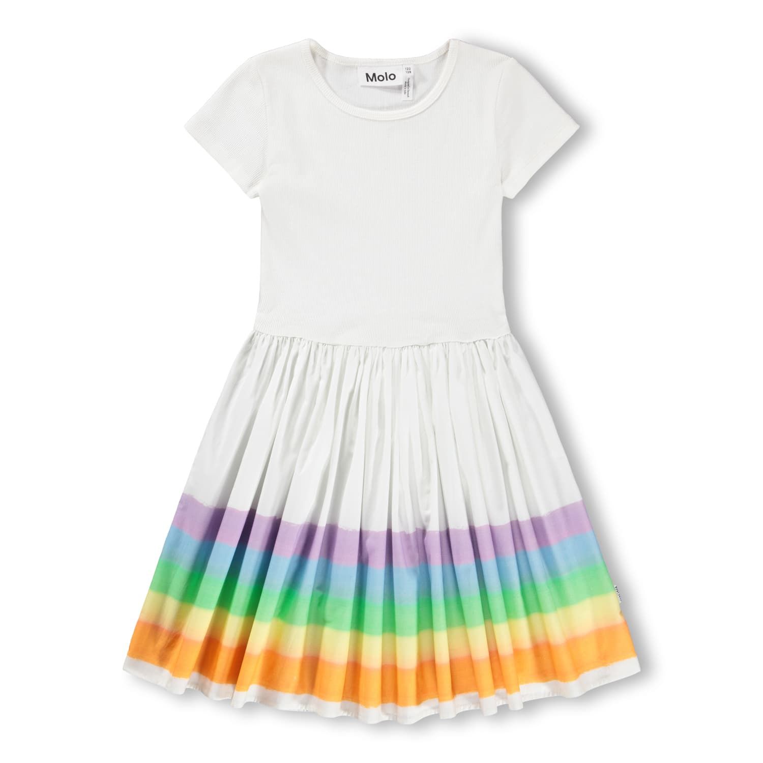 Cissa Dress Painted Rainbow