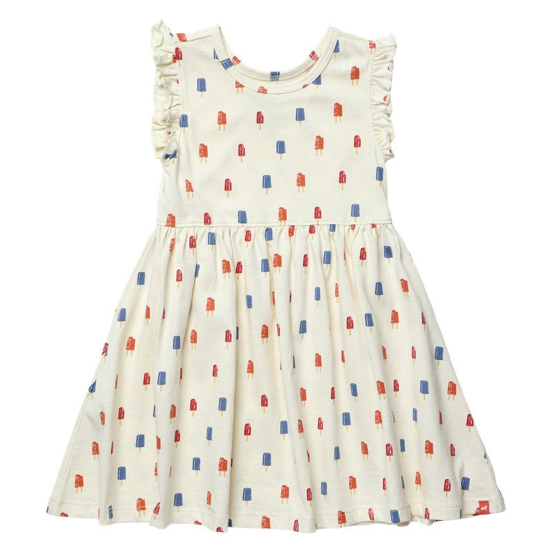 Sunny Ruffle Dress Popsicles